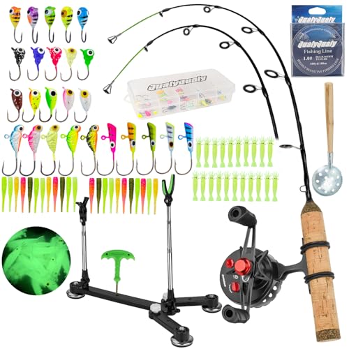 QualyQualy IFishing Rod and Reel Combo, Fishing Combo Complete Set ...