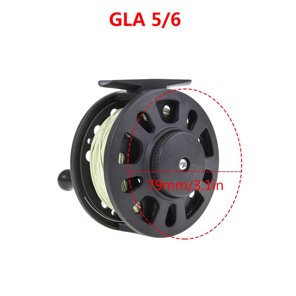 Amazon.com : TopHomer Fly Fishing Reel, GLA 5/6WT ABS Plastic Fishing Reel with Nylon Fishing Line for Freshwater Saltwater, Fishermen Gift Black : Sports & Outdoors Amazon.com : TopHomer Fly Fishing Reel, GLA 5/6WT ABS Plastic Fishing Reel with Nylon Fishing Line for Freshwater Saltwater, Fishermen Gift Black : Sports & Outdoors