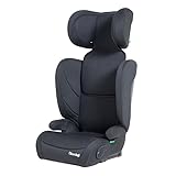 日本育児 ハイバックブースター ライトアンドゴー ジュニアシート ブラック 3歳半～12歳頃 身長100～150cm ながく快適に使える 新安全基準ECE R129/03規格適合 (ブラック)