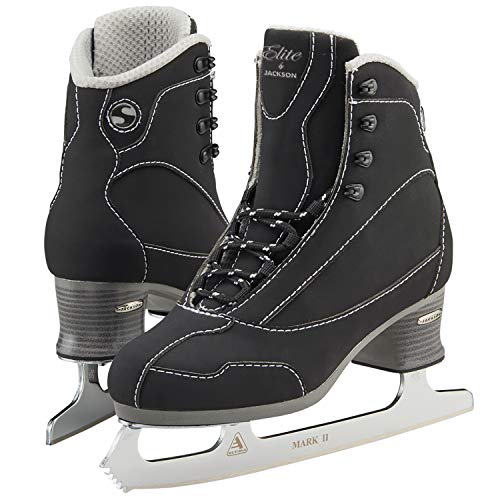 Jackson Ultima Unisex Softec Elite Microfiber Thinsulate-Lined Lace Up Figure Ice Skates
