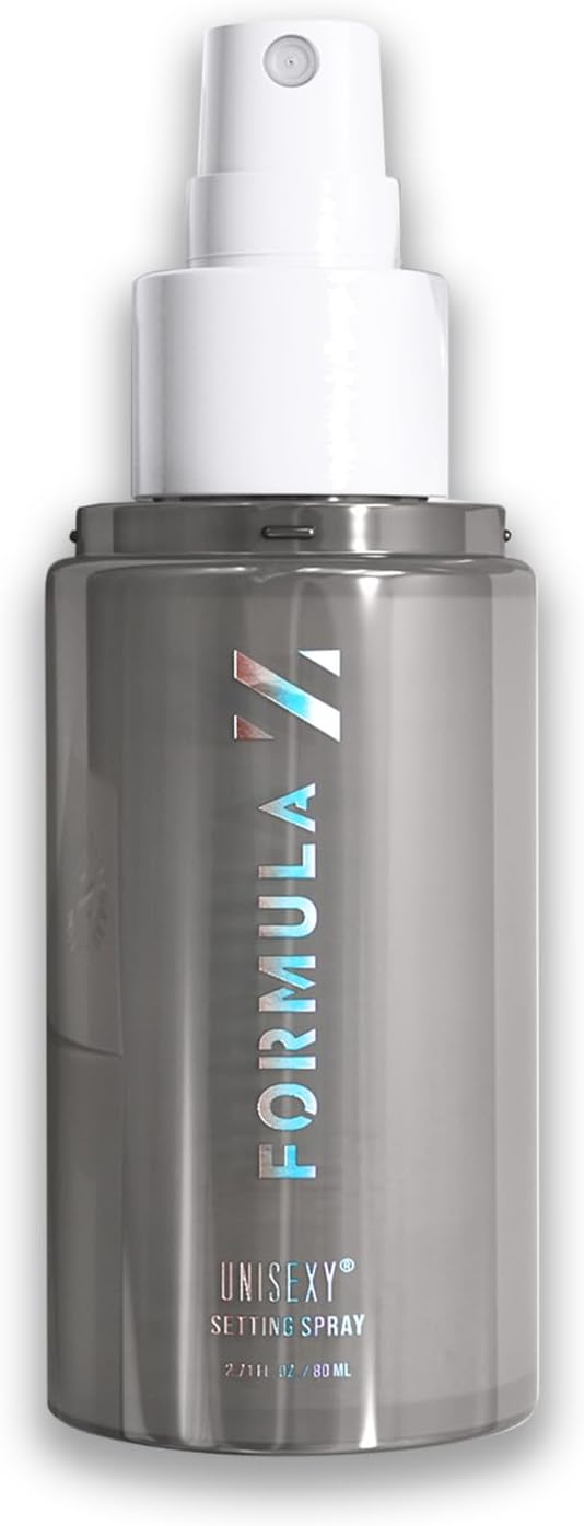 Formula Z Unisexy Setting Spray - Face Moisturizer Setting Spray for Makeup - Face Mist - Hydrate, Tone, and Set Makeup - Pore-Blurring - 2.71 oz