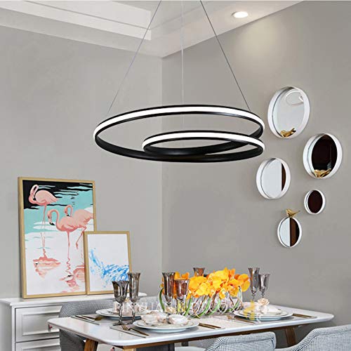 Chandelier table à manger LED pour vos repas chaleureux 46cm - 2