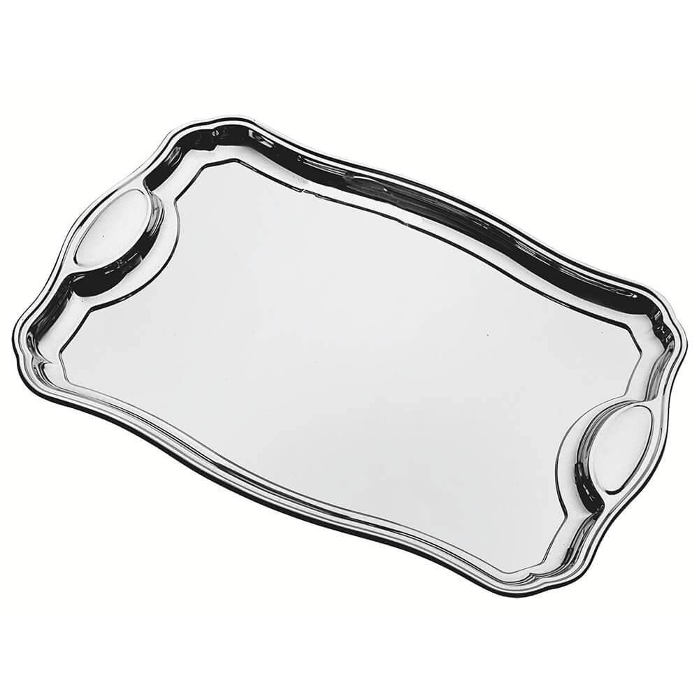 Tramontina Classic 49x34cm Rectangular Stainless Steel Tray with Handles