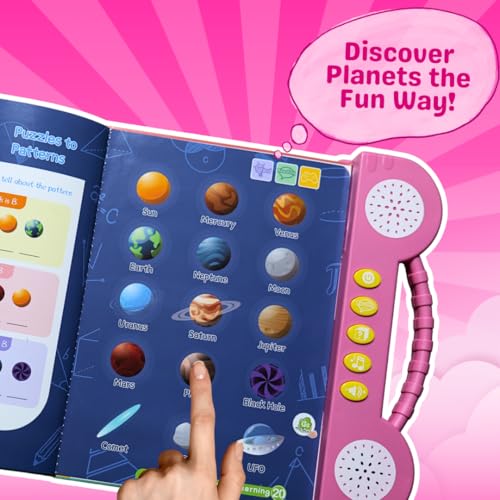 Image of Little Learner Math Sound Book | Numbers, Counting, Shapes & Early Maths Learning | Interactive Sound Book for Kids (Ages 2-5 Years)