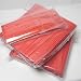 100pcs 4" Paper Red Twist Ties