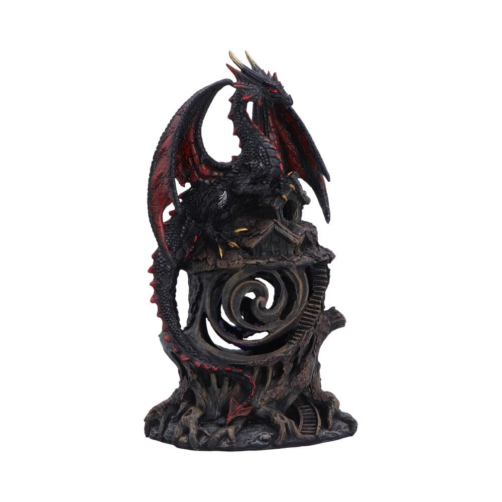 Ornement dragon Nemesis Now Midnight Warden aux finitions d'art