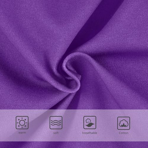 Joisal Cotton Toddler Underwear Floral Indigo Purple Panties for Girl Personalized Kids Briefs Undies 2t3