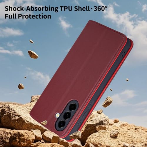 Coque Samsung Galaxy A37 5G avec blocage RFID et fente CB, l'étui portefeuille total - 7