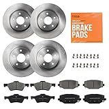 Max Advanced Brakes ValueMAX Front & Rear Brake Kit | Fits 2012-2019 Dodge Grand Caravan 2 Piston F...