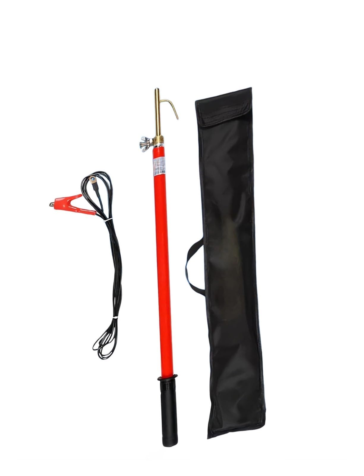 Strumento di scarico ad alta tensione, asta telescopica portatile a doppia modalità per manutenzione elettrica, attrezzatura di scarico di sicurezza 220KV/10ft