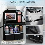 2 in 1 Hanging Backseat Car Organizer,Waterproof Back Seat Car Organizer - Image 6