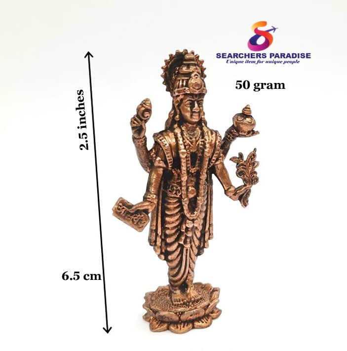 Image of Copper Idols of God Dhanvathri