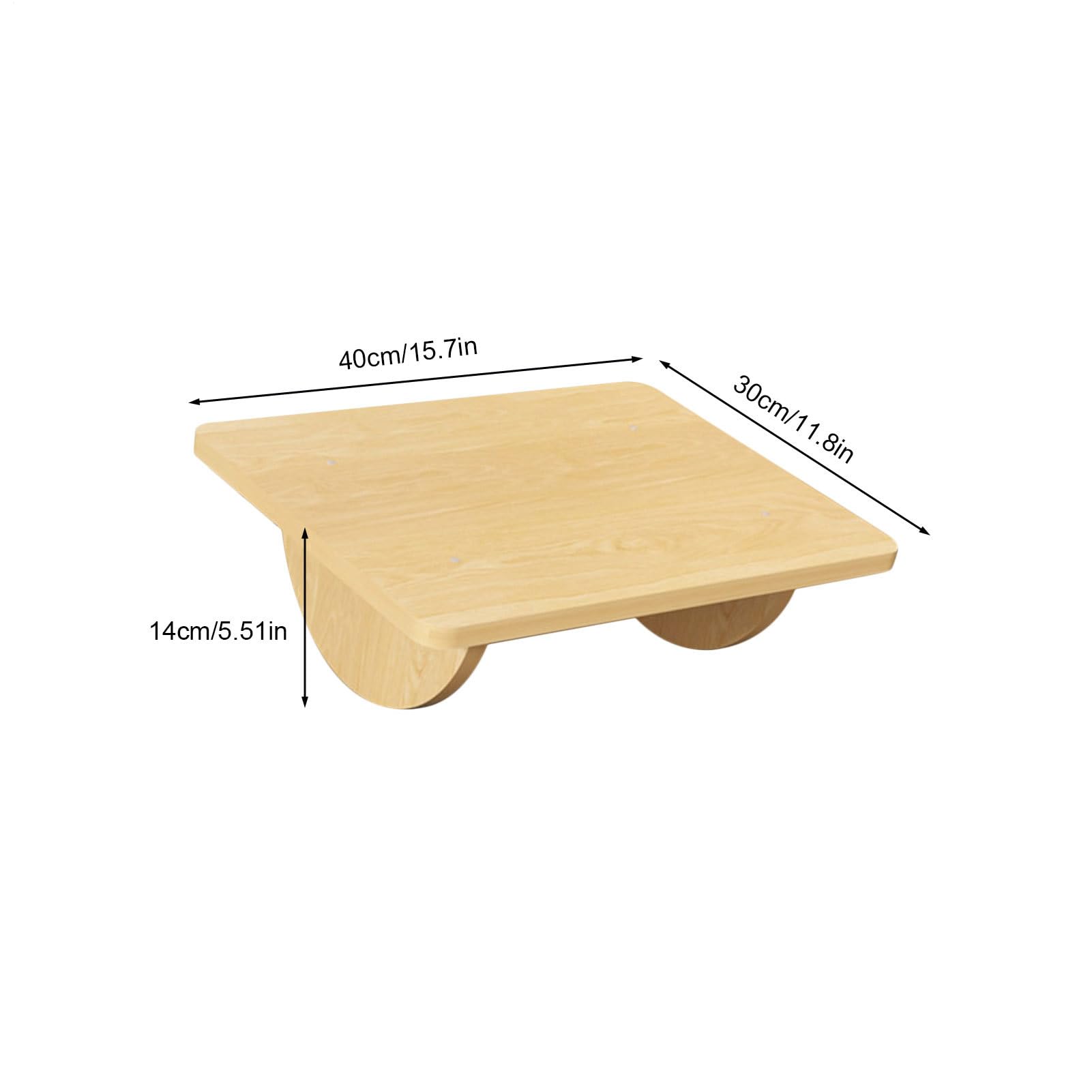 Fußstütze unter dem Schreibtisch: Schaukelfußhocker, ergonomisches | Balancebrett, Bewegungshocker | Büro Arbeitsbereich Schule Wohnzimmer Komfort Unterstützung Sitzen a