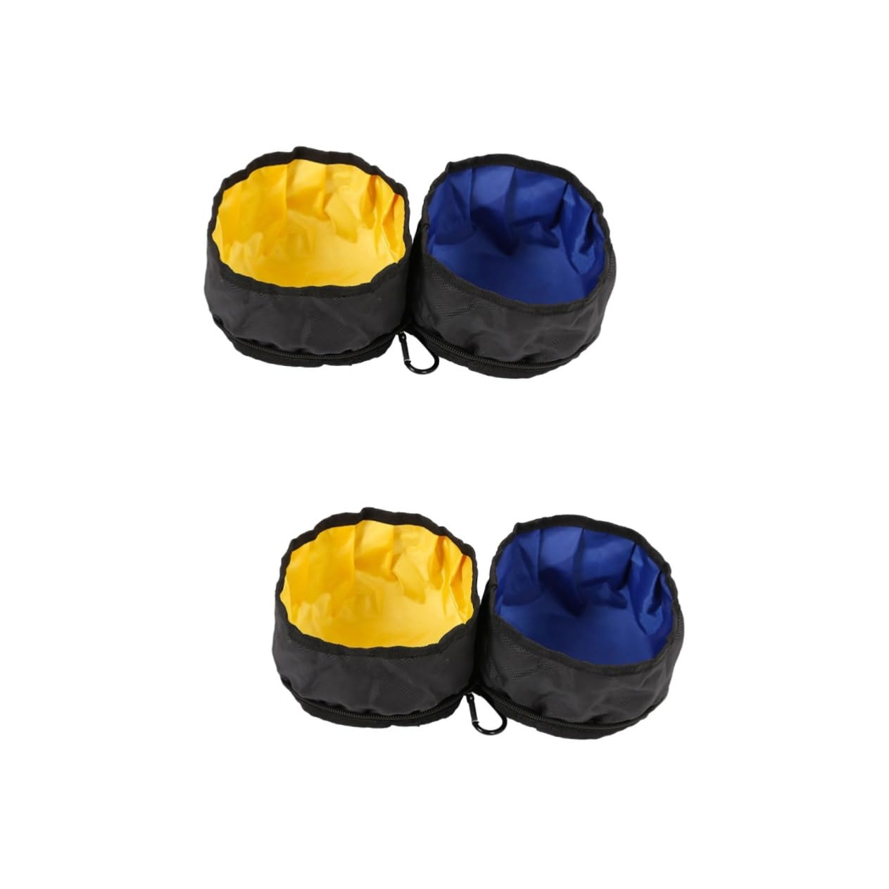 Beavorty 2pièces Gamelles Pliables pour Animaux De Deux Bol pour Nourriture Et Eau Accessoire Portable pour Voyage avec pour Chiens Et