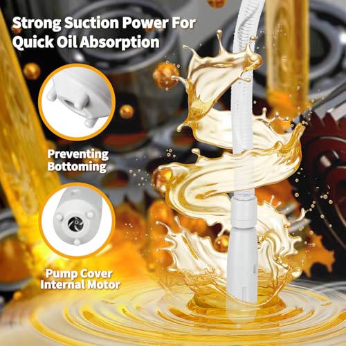 image for KOULATE Battery-Powered Fuel Transfer Pump - No Spill Portable Siphon 