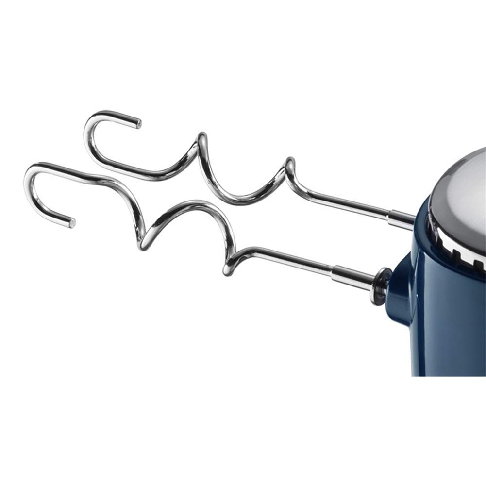 Frusta a Mano elettrica Professionale da 300 W Frusta a Mano Potente a 10 velocità per Cottura da Cucina, Uova, fruste e Ganci per Impasto, Blu