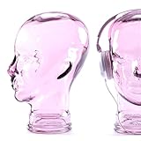 glaskopffisch Material: Recycling-Glas Kare Deko Kopf Glas in versch. Farben, Farbe:lila