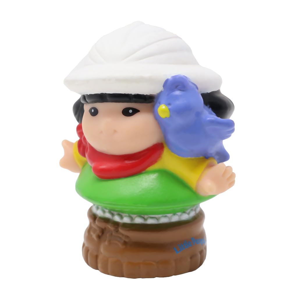 Fisher-Price Ersatzteil für Sammlerstück Little People Safari Surprise Sounds Zoo Musical Train Playset L9503 - Ersatz Zookeeper Sonya Lee Figur