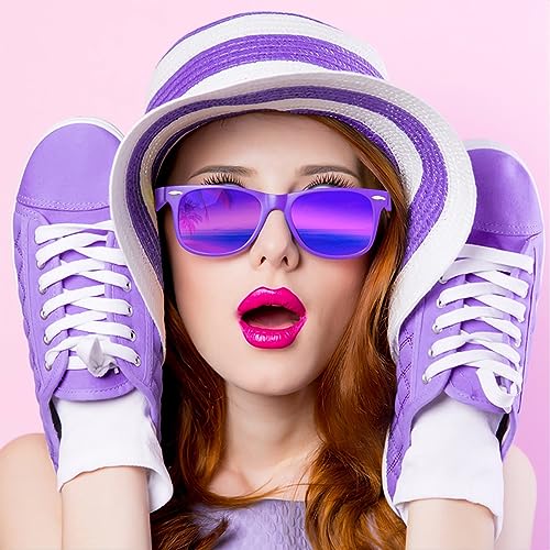 Image of Eyegla Sunglasses Bulk Party Sunglasses Pack 80s Shades Eyewear Set for Men Women 8 /10 /20 /30Pack