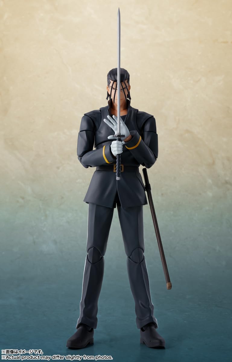 TAMASHII NATIONS - Rurouni Kenshin: Meiji Swordsman Romantic Story - Hajime Saito, Bandai Spirits S.H.Figuarts Action Figure - Image 4