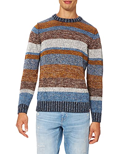 Revolution Men's 6539 Sweater, Blue, XL