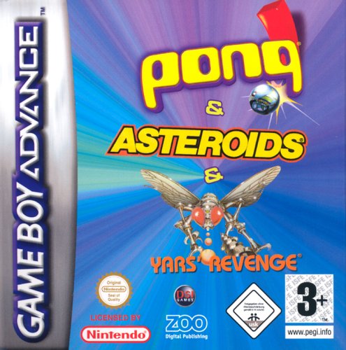 Compilation - Pong/Asteroids/Yars Revenge - [GBA]