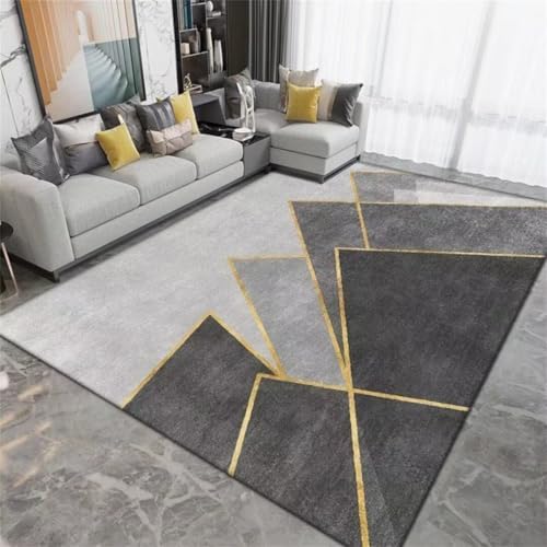 Tapis de chambre fille 70x140cm au design géométrique moderne - 2