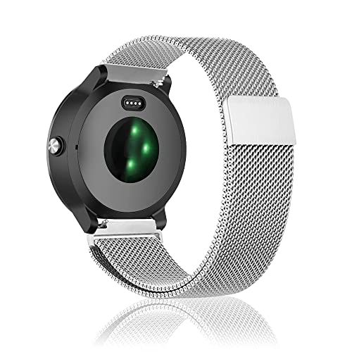 Niboow 20mm Strap for Garmin Vivoactive 6/Vivoactive 5/Vivoactive 3 music/Forerunner 165 Music
