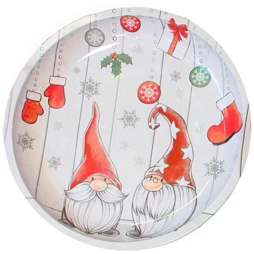 Sternfabrik Gebäck & Deko Teller 26cm Ø Höhe: 3cm Metall...