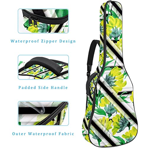 Sea Turtles Étui de protection rembourré pour guitare classique acoustique, Multicolore 06, 42.9×16.9×4.7 in, Organiseur… - Les Beatles, Paul McCartney, John Lennon, RIngo Starr, George Harrison Sea Turtles Étui de protection rembourré pour guitare classique acoustique, Multicolore 06, 42.9x16.9x4.7 in, Organiseur… – Image 5
