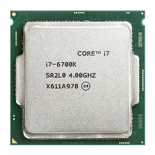 Image of Core i7 6700 6th Generation, 2.8 /3.4 /4.0 GHz, FCLGA1151 Socket, 4 Cores, 8 Threads, 8 MB Cache,LGA 1151 Desktop Processor, 1 Year Warranty (Silver)