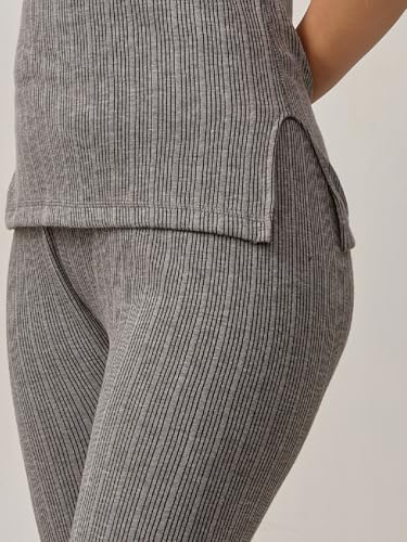 Image of Lux Inferno Ladies Slips Thermal Vest | Regular Fit | Warm Winterwear | Pack of 1 Charcoal