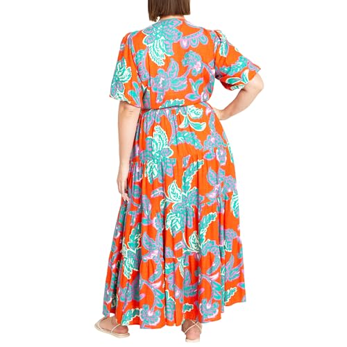 Image of City Chic Plus Size Dress, Jezebel Maxi Dress