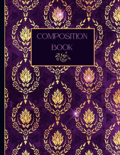 Amethyst Bliss Composition Book College Ruled 8.5 x 11 100 pages: Imaginate 1111 Composition Book for Women | Composition Book for Writing for Students