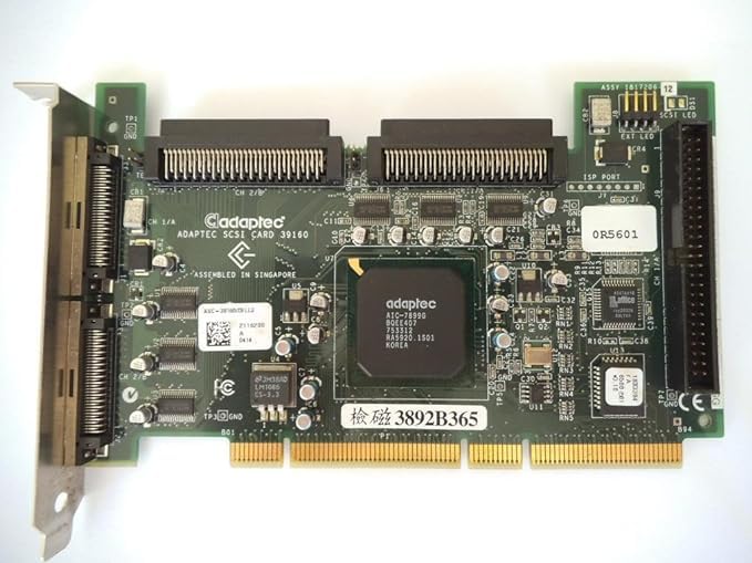 ADAPTEC SCSI 39160 PCI Card
