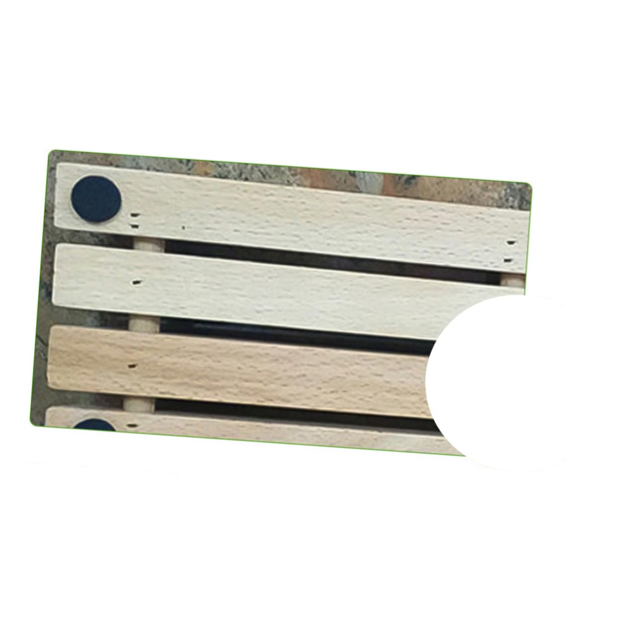 COLLBATH Schubladeneinsatz Aus Bambus Organizer Für Cutter Aufbewahrungsfächer 38,5 X 10,5 X 4,5 Cm Leicht Zu Reinigen Platzsparend