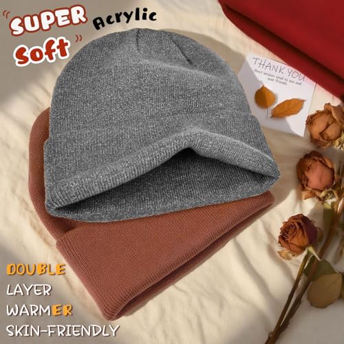 Image of ZOORON Toddler Beanie Boys Girls Beanies Kids Winter Hats Children Knit Cap