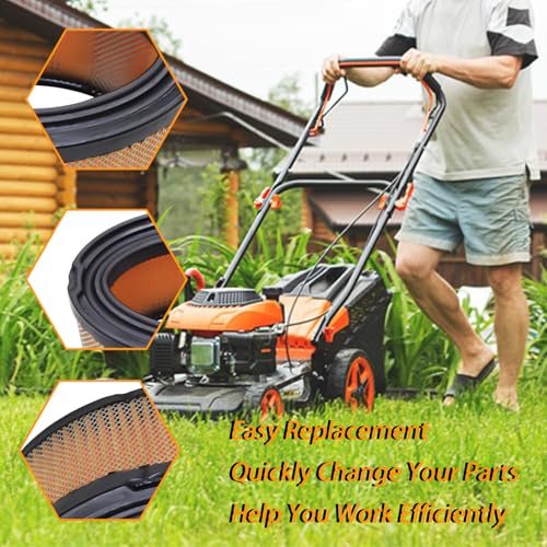 Mtanlo 33268 Luftfilter für Tecumseh HM70 H80 HM80 VM80 und HM100 7HP 8HP 10 PS, Ersatz-Luftfilter 33268 für Tecumseh 33268 33263 John Deere M49746O Regon 30-100 Stens 1000. - 115 V