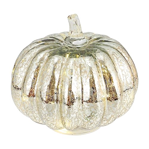 LUCE ILLUMINATA DI ZUCCA DI HALLOWEEN JACK-o-lantern -- 🎃🎃🎃🎃 aggiungono un'atmosfera divertente alle feste di Halloween. lampada di zucca simulata a LED di halloween decorazione con luce tremolante senza preoccupazioni o gocciolamenti, nessun pericolo di incendio, uso sicuro per familiari, bambini e animali domestici.