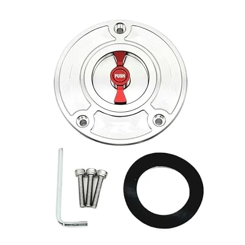 WUICSL Motorbike Petrol Tank Cap Gas Fuel Tank Cap for Su&zuki GSXR600 GSXR750 2004-2020 GSXR GSXR1000 K4 K5 K6 K7 K9 L1/L2 2010-2020