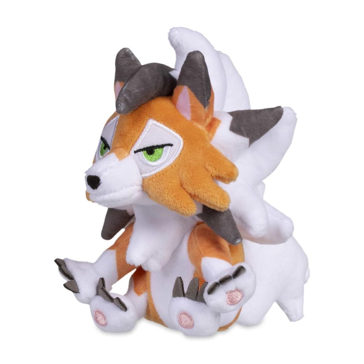 ポケモン Amazon.com: Pokémon Center: Lycanroc (Dusk Form) Sitting Cuties