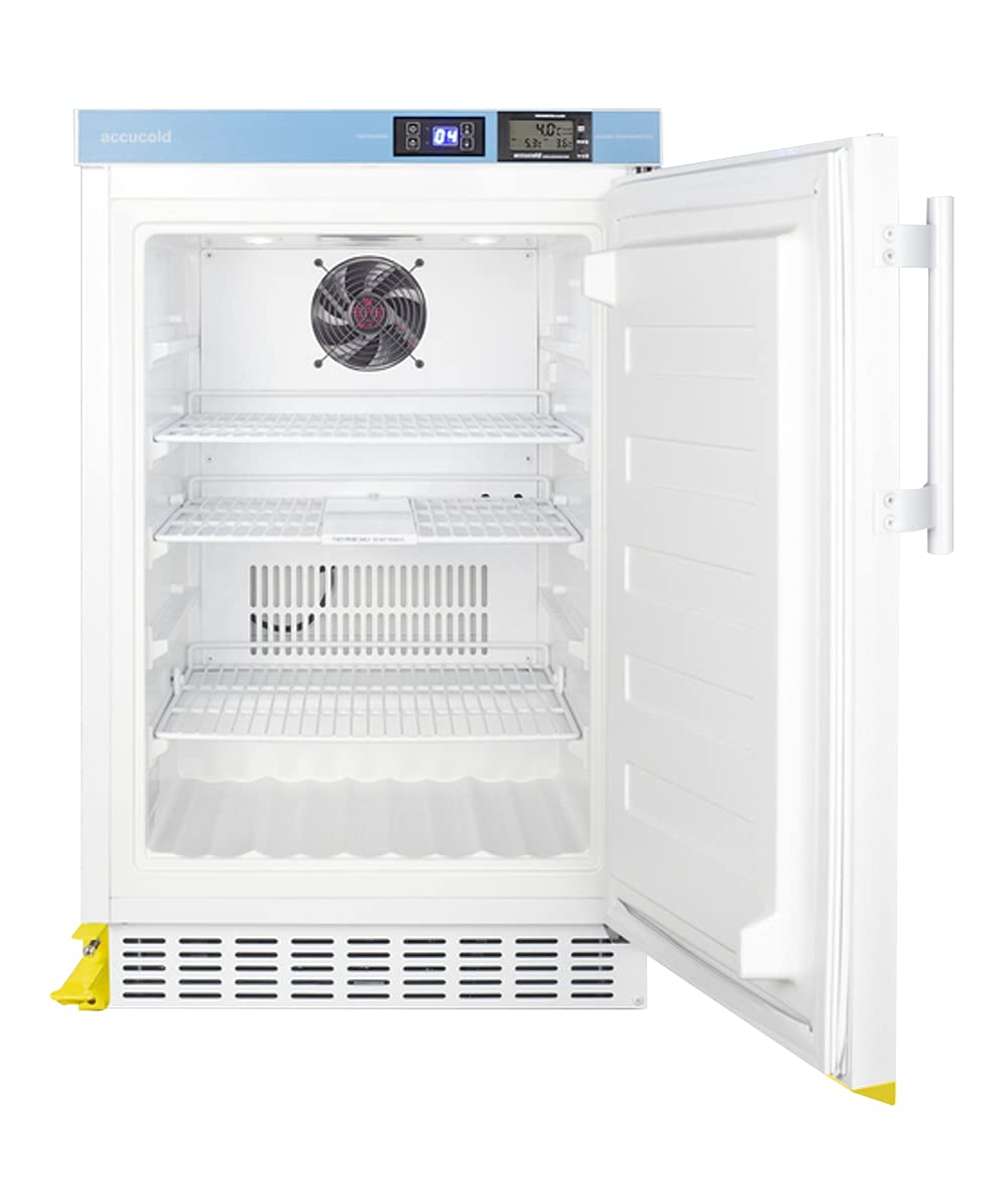 Summit Appliance ACR45LSTO 20" Wide Built-In All-Refrigerator, ADA Compliant, 2.65 cu.ft Capacity, External Temperature Readout, Digital Thermostat, High/Low Temperature Alarm, No-Frost Operation on Fridge.com