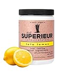 Superieur Electrolytes - Plant Based Electrolyte Supplement w/Sea Minerals for Hydration & Recovery - Keto Friendly, Non-GMO, Zero Sugar, Vegan Healthy Sports Drink Powder - Lola Lemon (70 Servings)