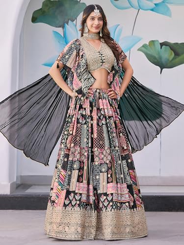 Glamora Navratri lehenga choli for women Traditional Lehenga Choli Set Garba-Party Lengha Chaniya Choli for women & girls2