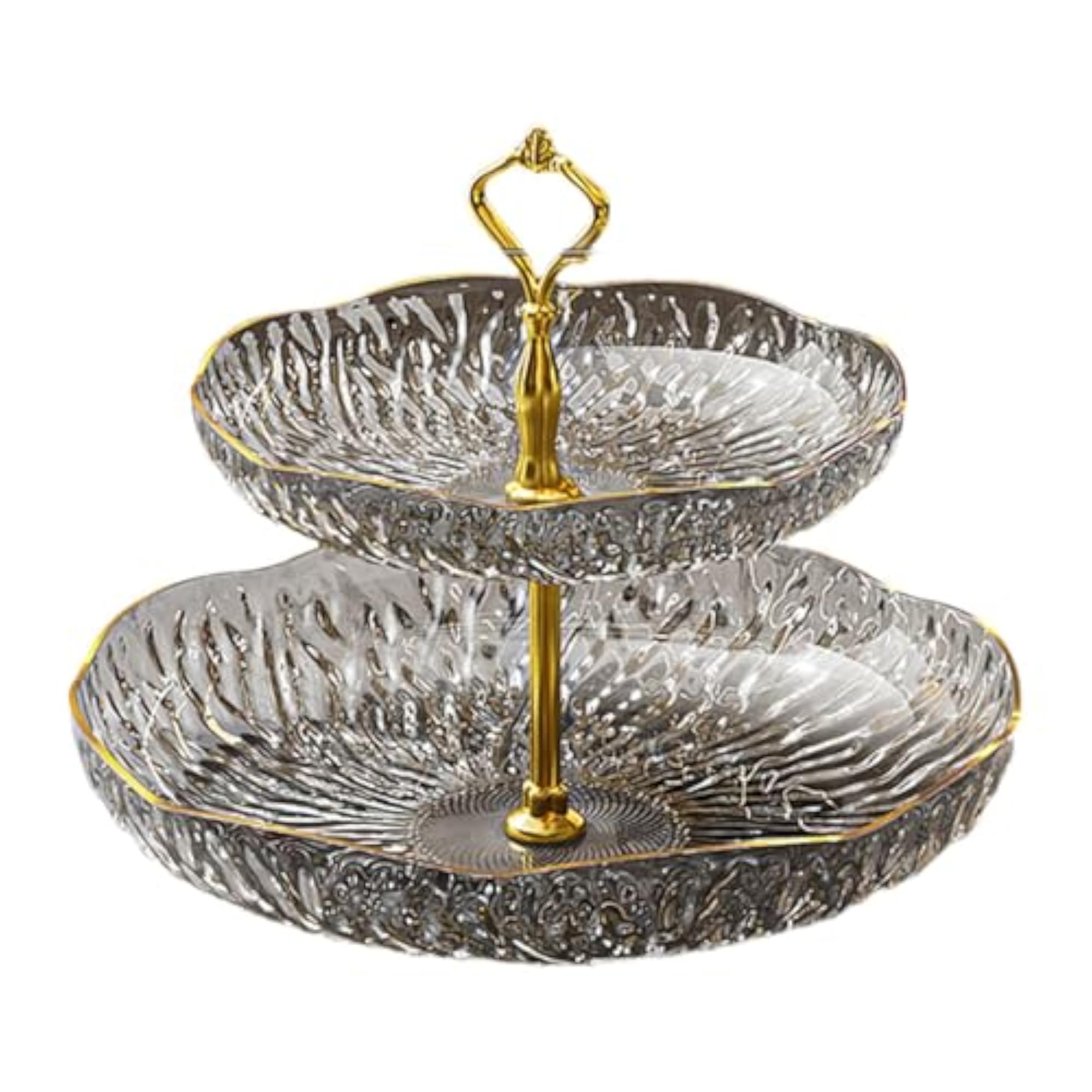 Fruit Plate Tray Elegant Decorative Serving Dishes