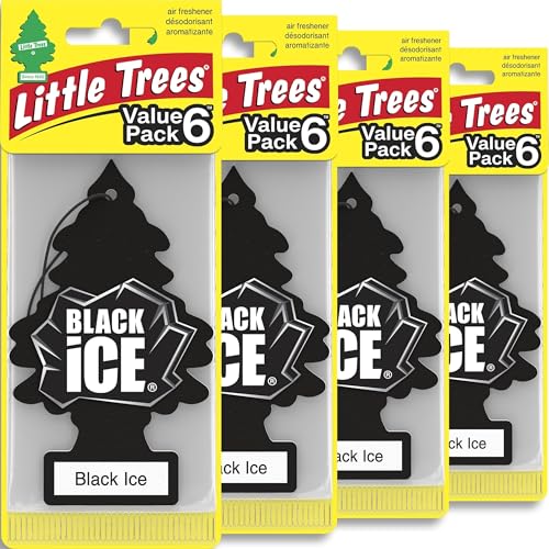 LITTLE TREES Black Ice Freshener