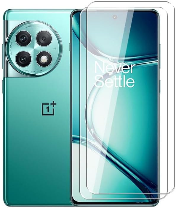 Protector de pantalla compatible con Oneplus Ace 2 Pro, película de vidrio templado anti luz azul, ultra HD, dureza 9H, antiarañazos, sin burbujas