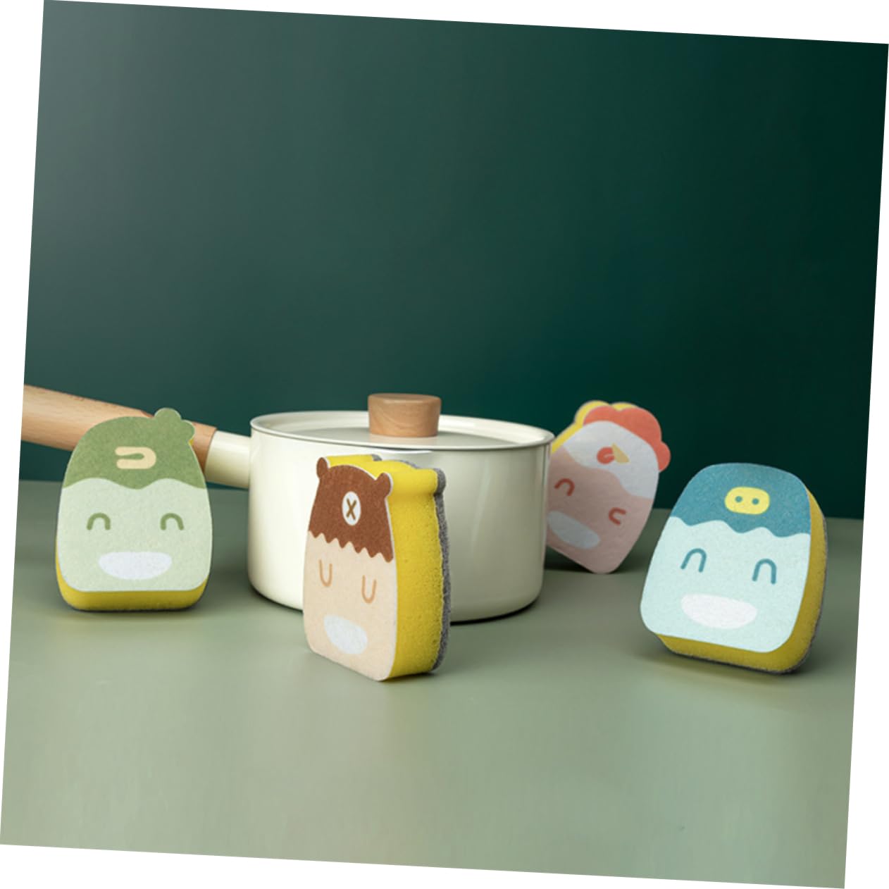 minkissy 3 Juegos Borradores De Esponja Esponjas De Baño Esponja para Fregar Platos Almohadilla De Esponja para Lavar Platos Esponja De Baño Limpieza Baño Esponja De Limpieza 8 Uds * 3