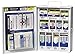 First Aid Kit, Metal, 107 Pieces