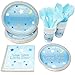 Twinkle Twinkle Boy Standard Party Packs (65+ Pieces 16 Guests!), Baby Shower Supplies, Birthday, Twinkle Twinkle Little Star, Tableware